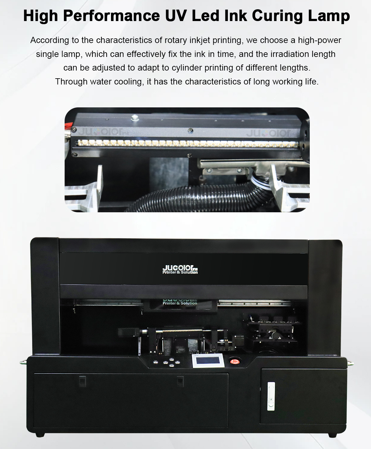 High Quality 3d printer service Cylinder uv printer Cylindrical Printing 360 Degree seamless Inkjet Printer for bottle