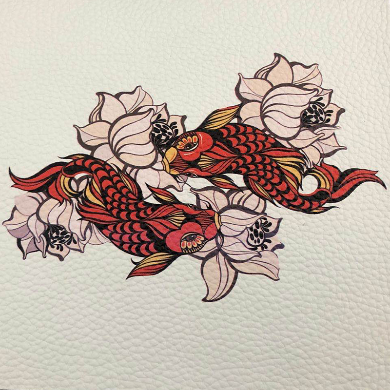 Leather UV printing applications