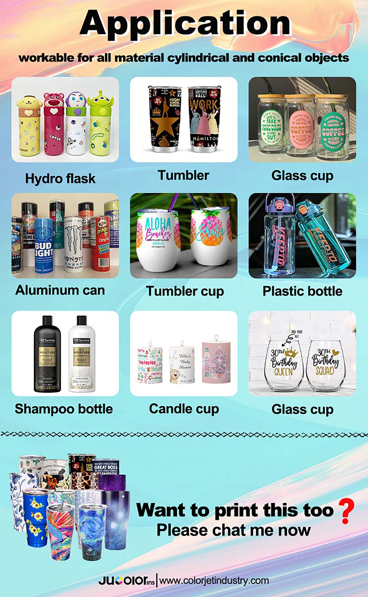 Glass bottle printer High Resolution Cylindrical Uv Printer Cylindrical Item 5D Printing Eco-friendly ink printer